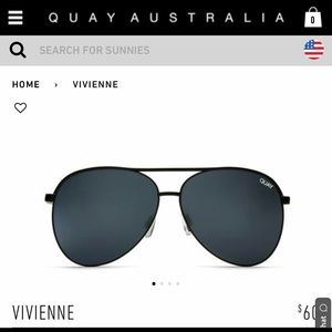 Quay Australia Sunglasses - Vivienne (black)